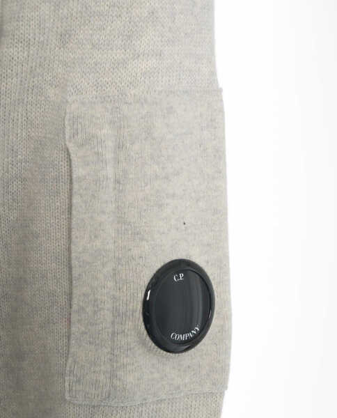 Pulovere C.P. Company Sweater with logo detail Grey Barbati (BM 19029895) 5