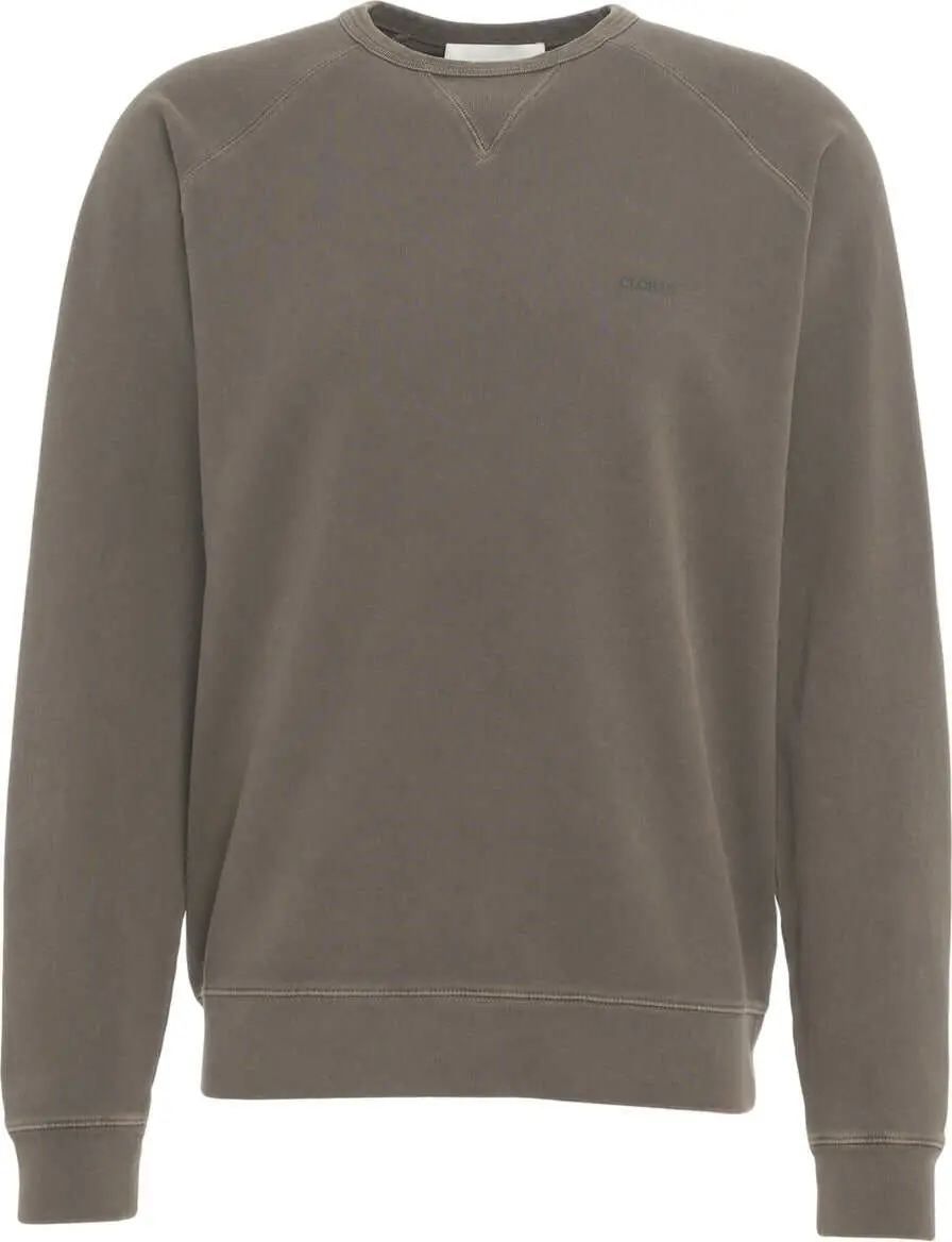 Pulovere casual CLOSED Sweatshirt with logo lettering Brown Barbati (BM 19029898) 2