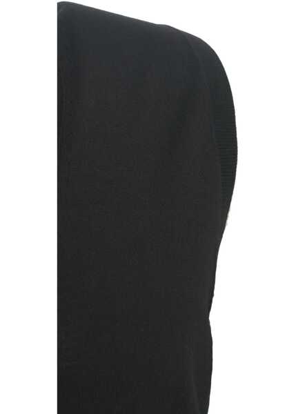 Pulovere casual Paolo Pecora Knit vest Black Barbati (BM 19029901) 6