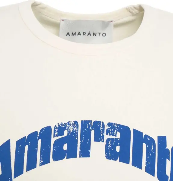 Tricouri AMARANTO T-shirt with print White Barbati (BM 19029904) 5