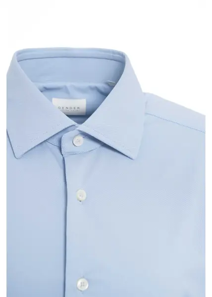 Camasi office Gender Shirt Tailor Blue Barbati (BM 19029907) 5