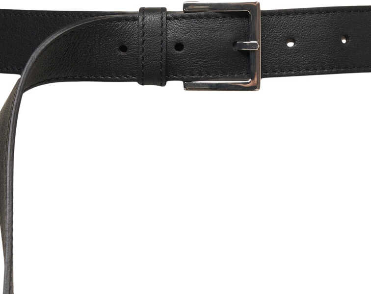 Curele Orciani Leather belt Black Barbati (BM 19029916) 3