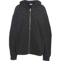 Bluze de trening Hoodie with rhinestones Femei