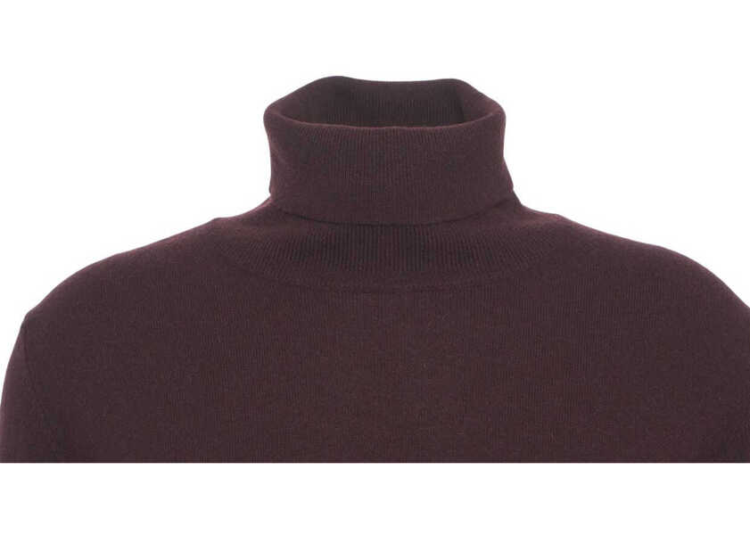 Pulovere Dondup Wool blend turtleneck sweater Red Barbati (BM 19029925) 4