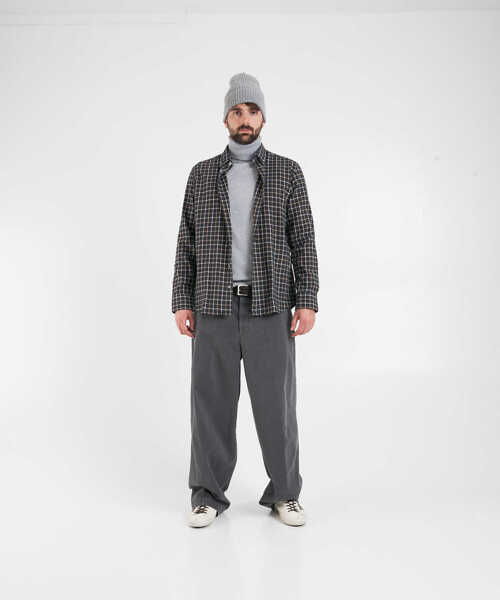 Pulovere Dondup Wool blend turtleneck sweater Grey Barbati (BM 19029925) 4