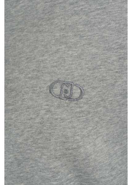 Cardigane Liu Jo Sweatshirt with shirt collar Grey Femei (BM 19029931) 5