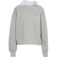 Cardigane Sweatshirt with shirt collar Femei