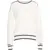 LIU JO SPORT Sweater with decorative buttons White