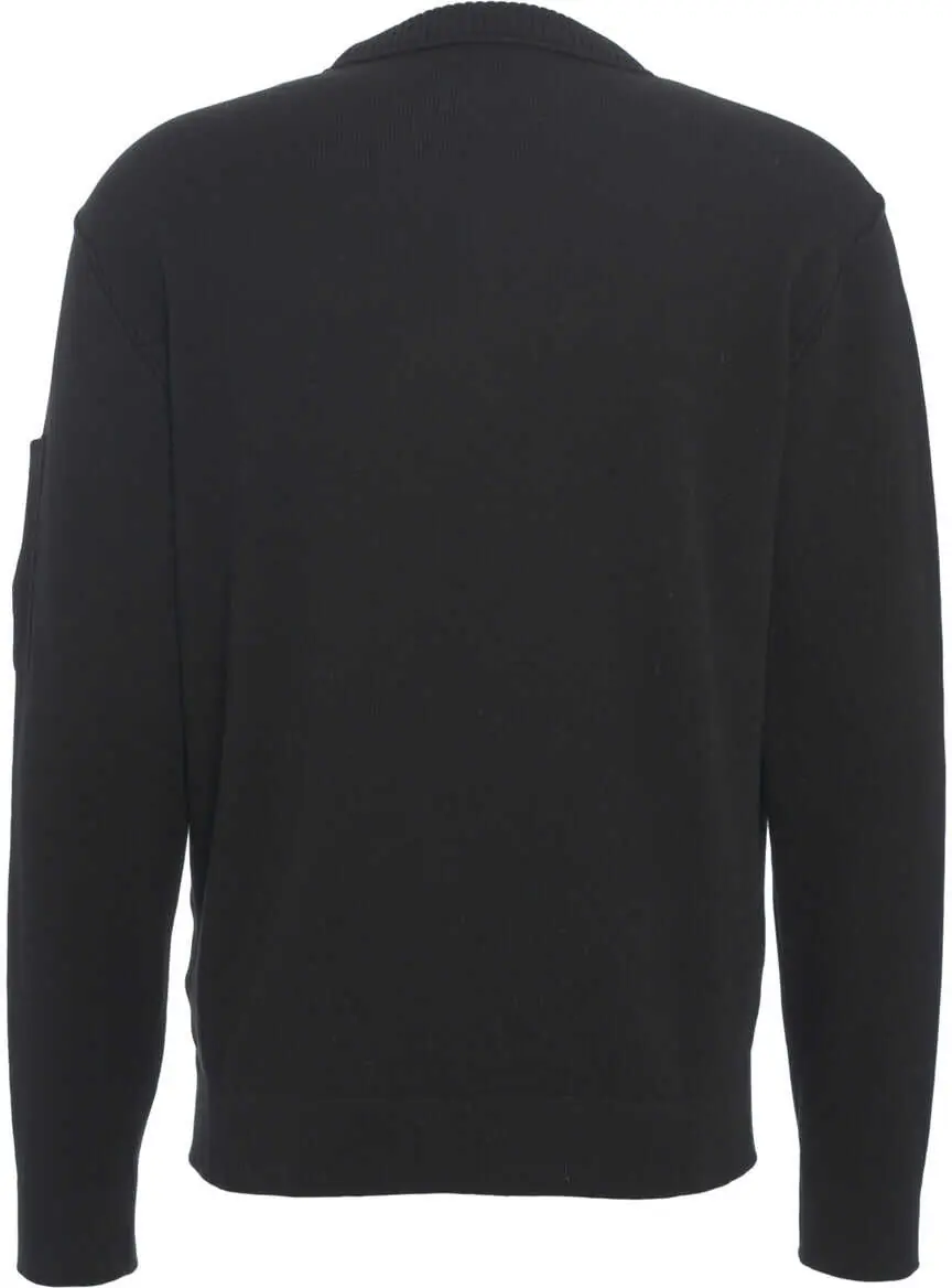 Pulovere C.P. Company Sweater with logodetail Black Barbati (BM 19029940) 3