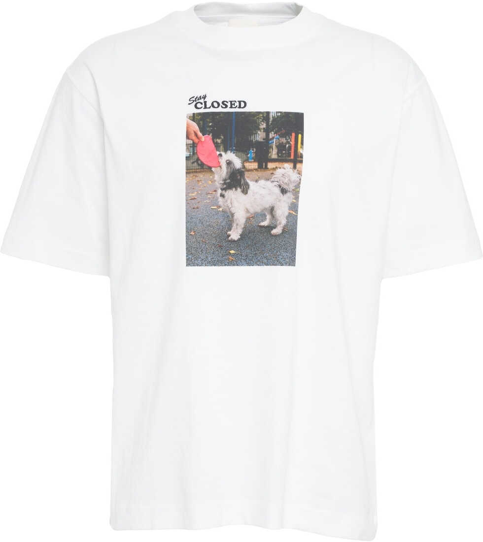 Tricouri CLOSED T-shirt with print White Barbati (BM 19029943) 2