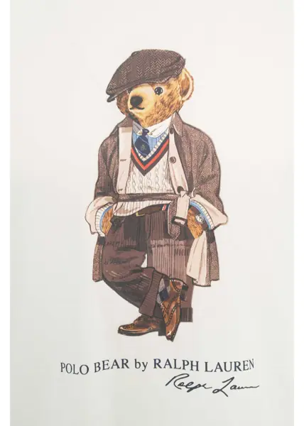 Tricouri Ralph Lauren T-shirt with print White Barbati (BM 19029949) 4