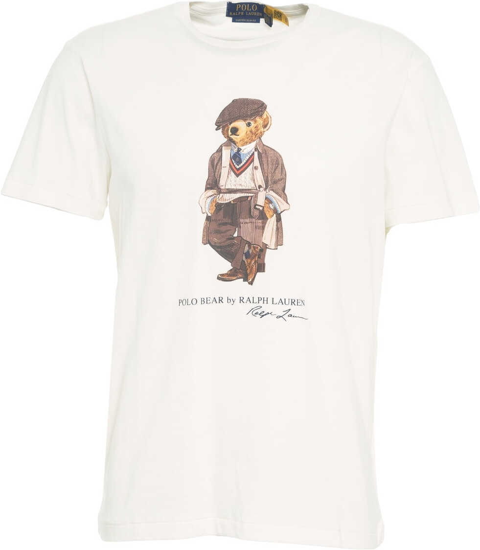 Tricouri Ralph Lauren T-shirt with print White Barbati (BM 19029949) 6