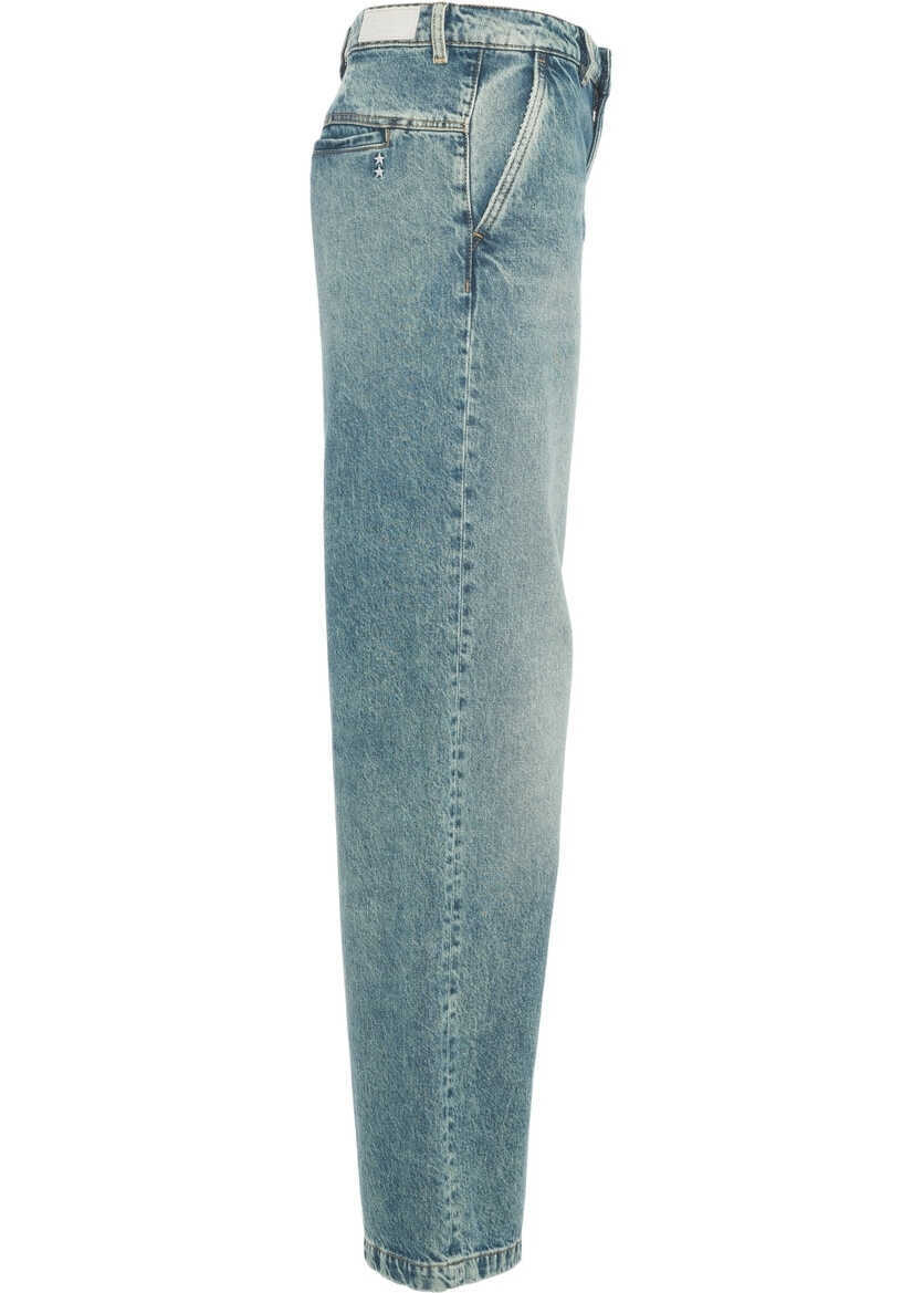 Blugi evazati Icon Denim Jeans wide leg Ava Blue Femei (BM 19029970) 5