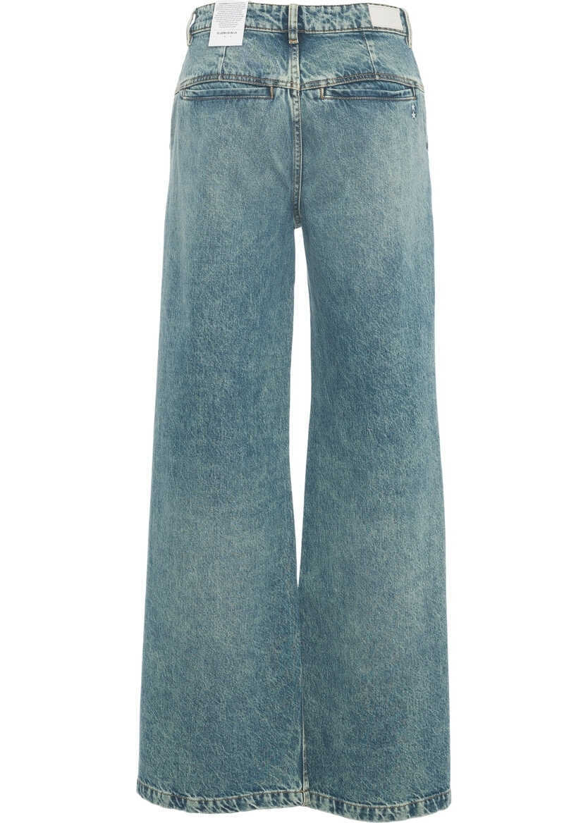 Blugi evazati Icon Denim Jeans wide leg Ava Blue Femei (BM 19029970) 6