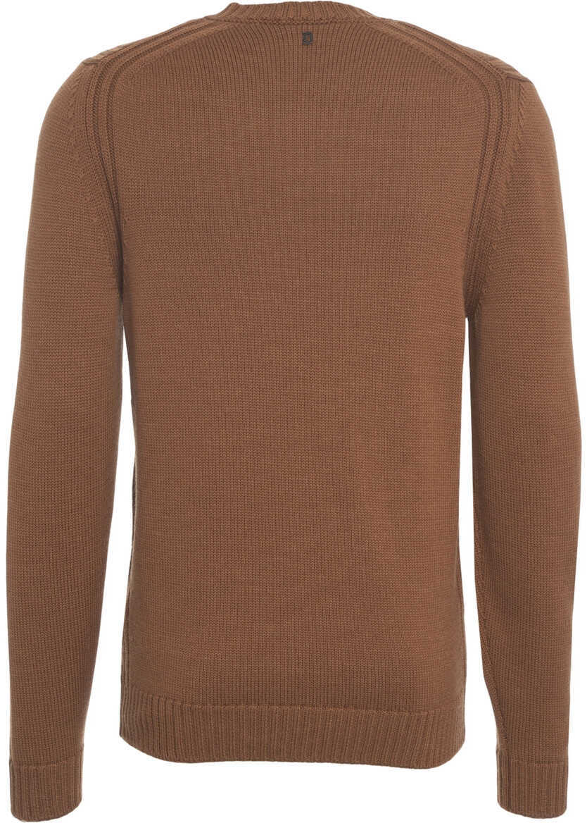 Pulovere Dondup Wool sweater Brown Barbati (BM 19029979) 3