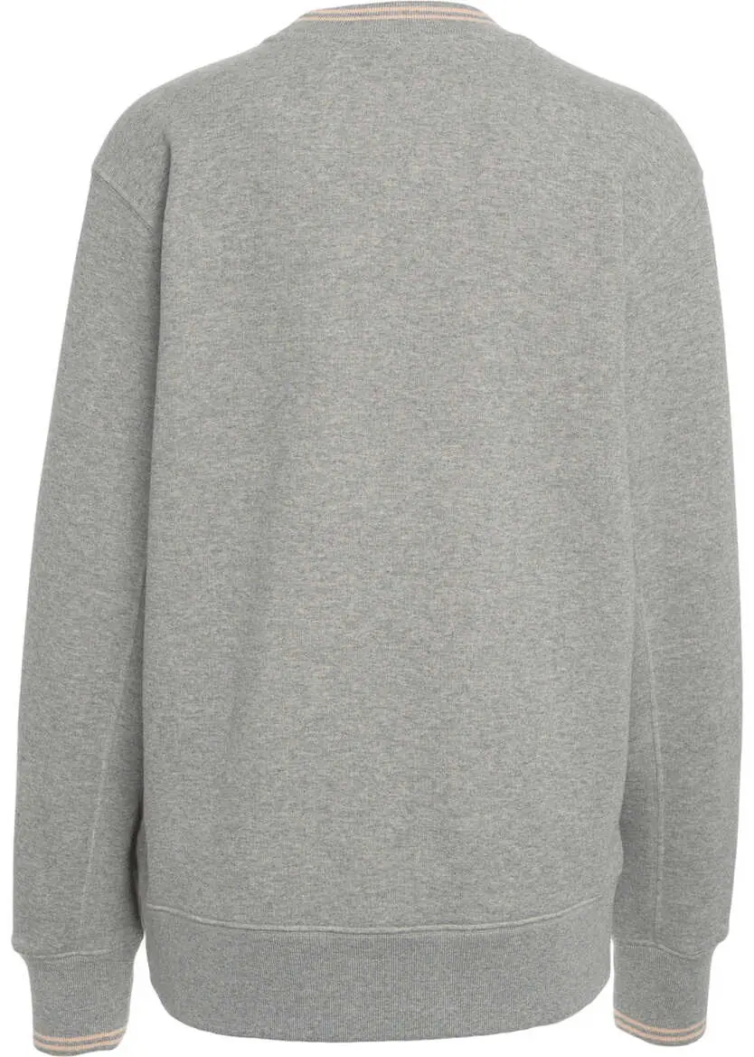 Cardigane AUTRY Sweatshirt with logo embroidery Grey Femei (BM 19029982) 3