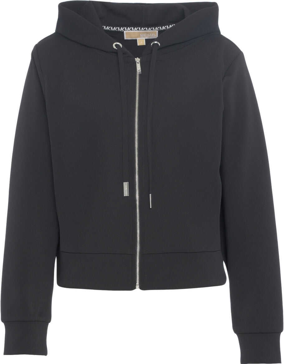 Bluze de trening Michael Kors Hoodie with zipper Black Femei (BM 19029985) 1