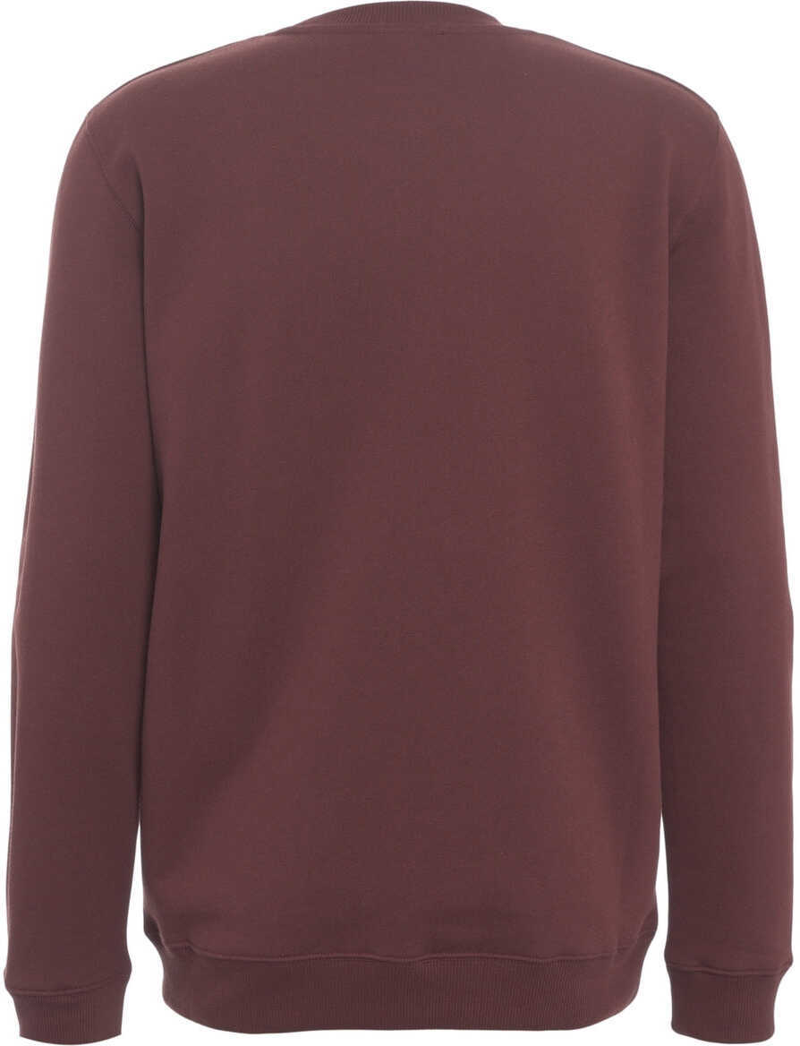 Pulovere casual Dondup Sweatshirt with logo Red Barbati (BM 19030009) 8