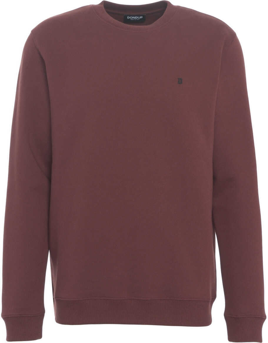 Pulovere casual Dondup Sweatshirt with logo Red Barbati (BM 19030009) 1