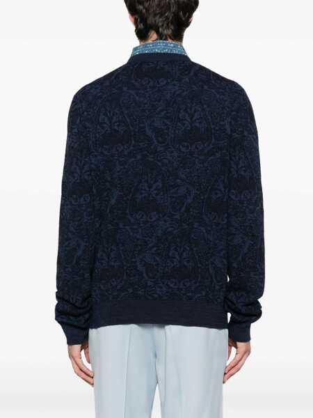 Pulovere ETRO Sweater with pattern Blue Barbati (BM 19030027) 4