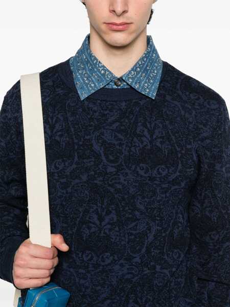 Pulovere ETRO Sweater with pattern Blue Barbati (BM 19030027) 5