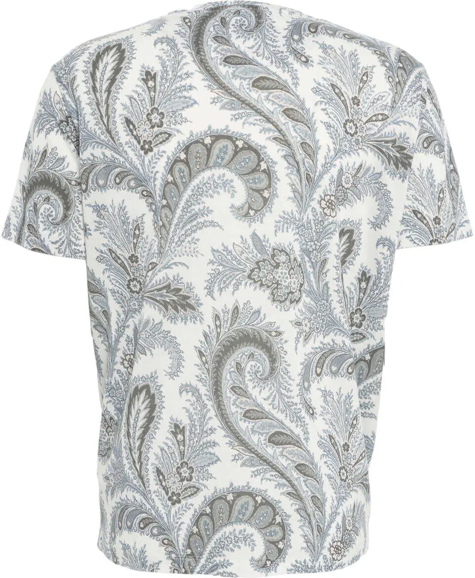 Tricouri ETRO T-shirt with print Multicolor Barbati (BM 19030033) 3
