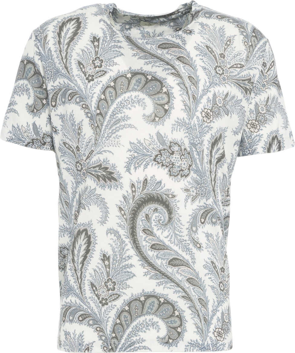 Tricouri ETRO T-shirt with print Multicolor Barbati (BM 19030033) 7