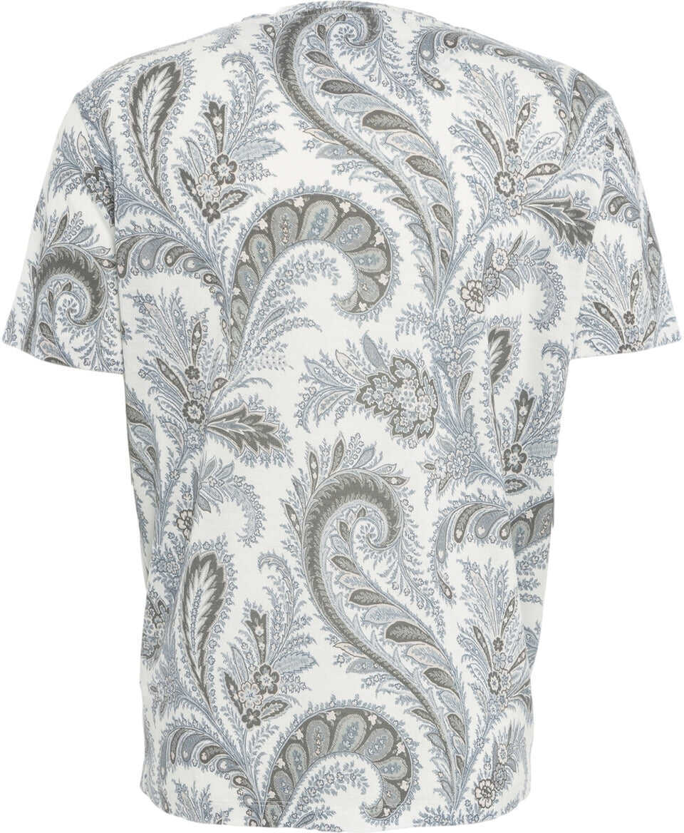 Tricouri ETRO T-shirt with print Multicolor Barbati (BM 19030033) 9