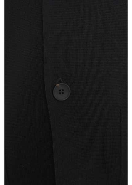 Cardigane Gender Virgin wool cardigan Black Barbati (BM 19030042) 5