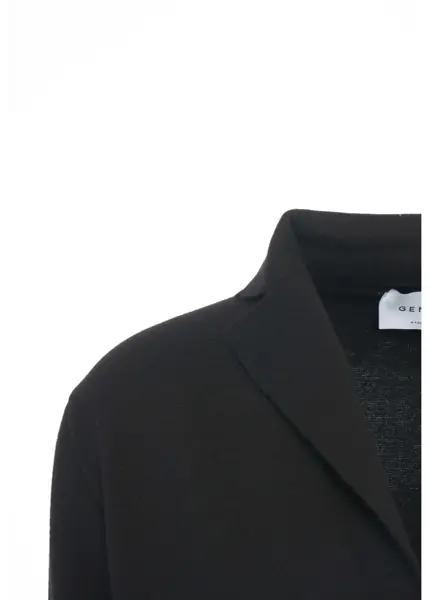 Cardigane Gender Virgin wool cardigan Black Barbati (BM 19030042) 6