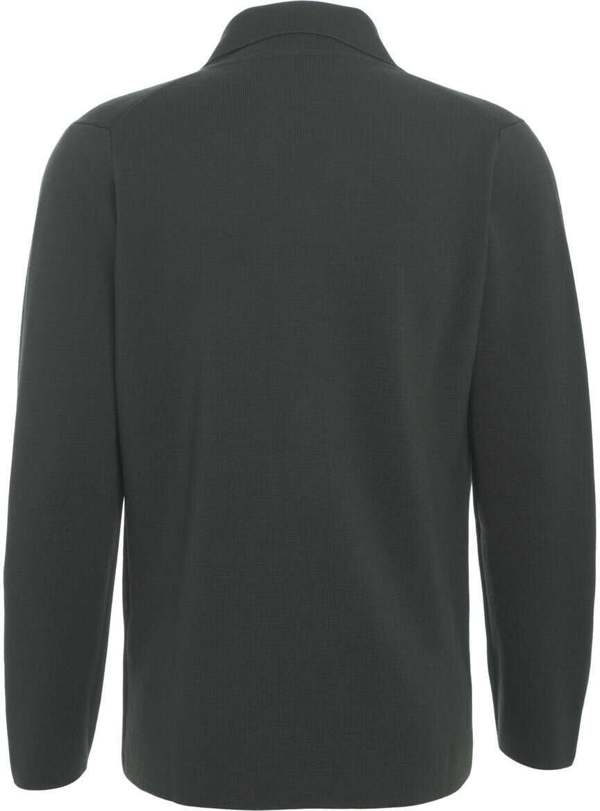 Cardigane Gender Virgin wool cardigan Green Barbati (BM 19030042) 7