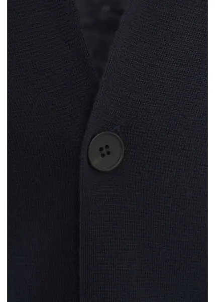 Cardigane Gender Virgin wool cardigan Blue Barbati (BM 19030042) 4