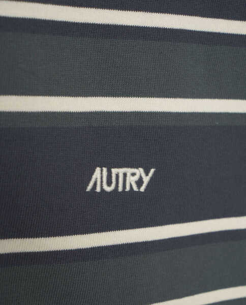 Tricouri Polo AUTRY Polo shirt with stripes Green Barbati (BM 19030048) 5