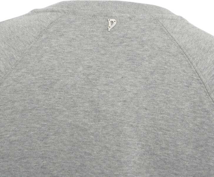 Cardigane Dondup Cropped sweatshirt Grey Femei (BM 19030075) 5