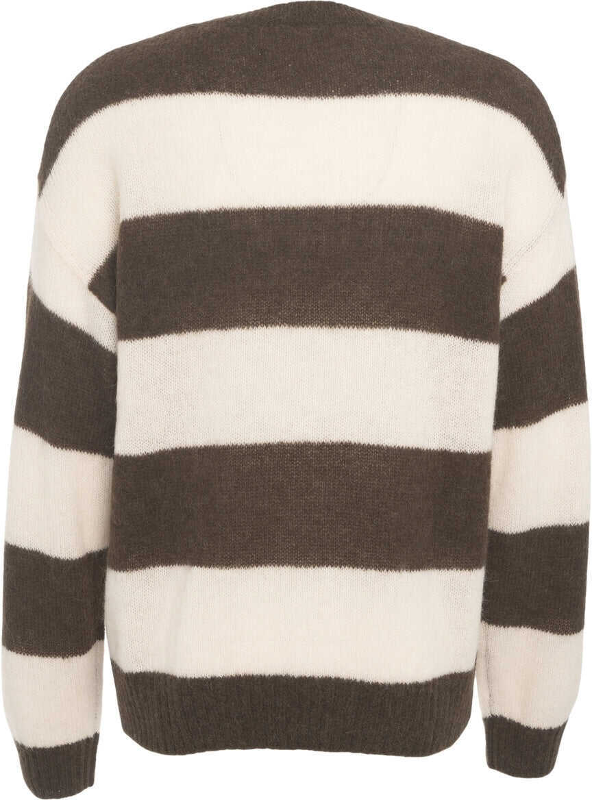 Pulovere CLOSED Striped sweater Brown Barbati (BM 19030078) 3
