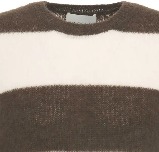 Pulovere CLOSED Striped sweater Brown Barbati (BM 19030078) 4