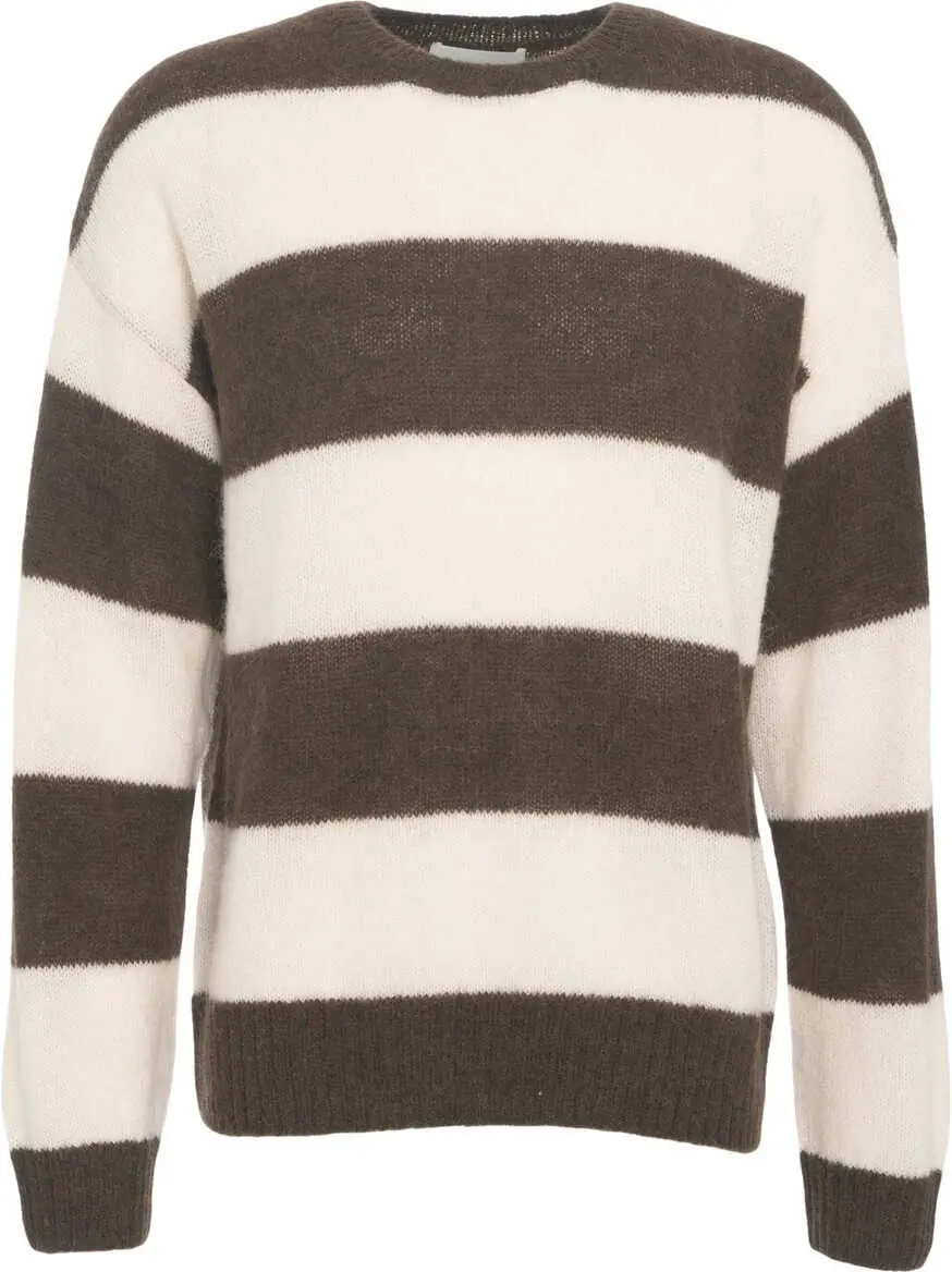 Pulovere CLOSED Striped sweater Brown Barbati (BM 19030078) 1