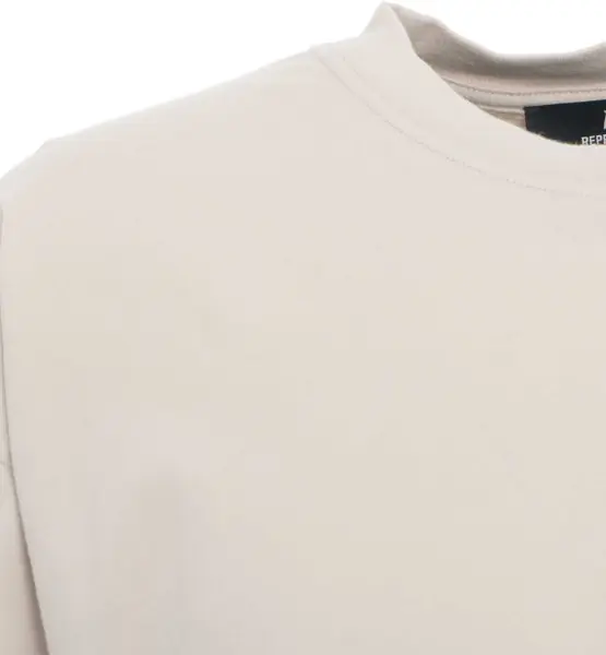 Tricouri REPRESENT T-shirt with logo embroidery Grey Barbati (BM 19030084) 4