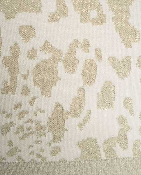 Cardigane LIU JO SPORT Sweatshirt with animal print Beige Femei (BM 19030087) 5