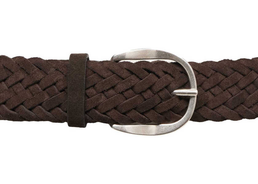 Curele Orciani Suede belt SUP Brown Barbati (BM 19030090) 4