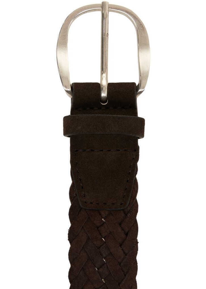 Curele Orciani Suede belt SUP Brown Barbati (BM 19030090) 5