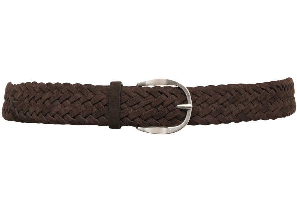 Curele Orciani Suede belt SUP Brown Barbati (BM 19030090) 1