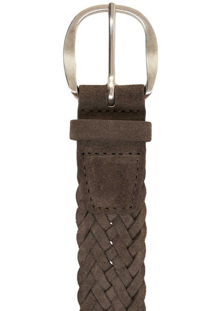 Curele Orciani Suede belt SUP Grey Barbati (BM 19030090) 4