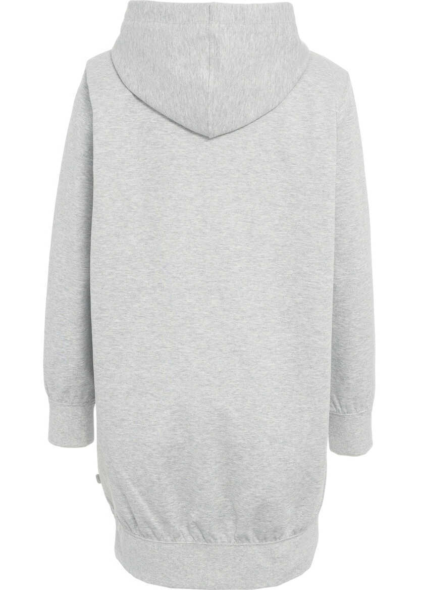 Rochii scurte Michael Kors Sweat mini dress Grey Femei (BM 19030093) 3