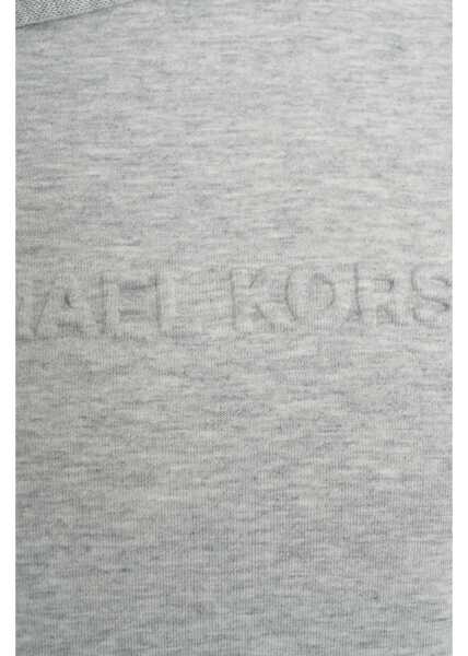 Rochii scurte Michael Kors Sweat mini dress Grey Femei (BM 19030093) 4
