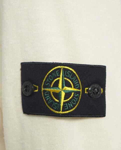 Pulovere casual Stone Island Sweatshirt with logo detail White Barbati (BM 19030120) 6
