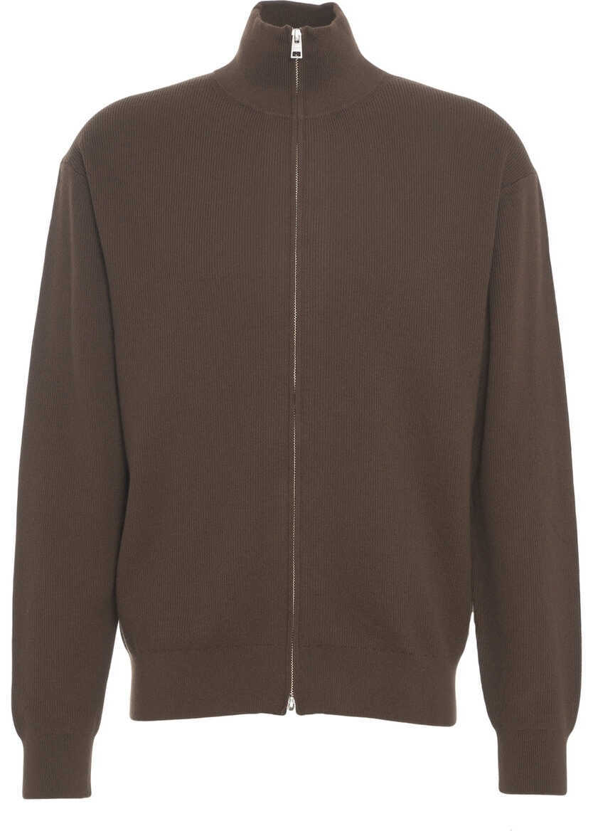 Cardigane CLOSED Cardigan with zipper Brown Barbati (BM 19030126) 2