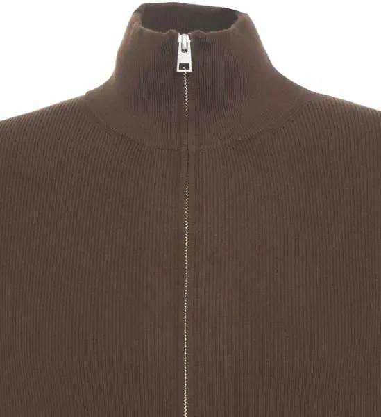 Cardigane CLOSED Cardigan with zipper Brown Barbati (BM 19030126) 4
