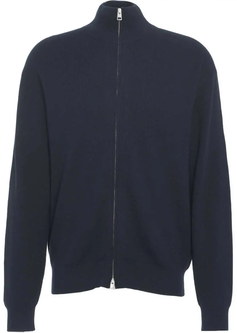 Cardigane CLOSED Cardigan with zipper Blue Barbati (BM 19030126) 2
