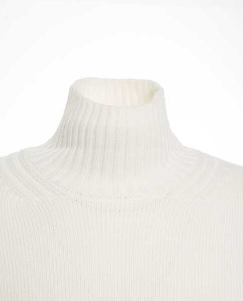 Pulovere Dondup Wool turtleneck sweater White Barbati (BM 19030132) 5